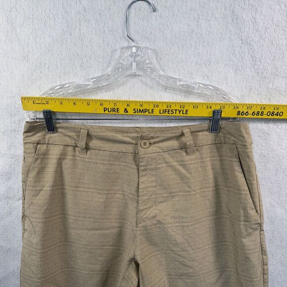 HANG TEN Men's Hybrid Board Shorts Size 34 Stretch 10" Inseam Quick Dry Tan - Picture 7 of 7